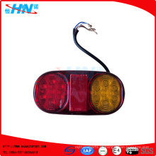 Red-Amber 10 ~ 30V LED Truck Lâmpada de cauda para Tailer Truck